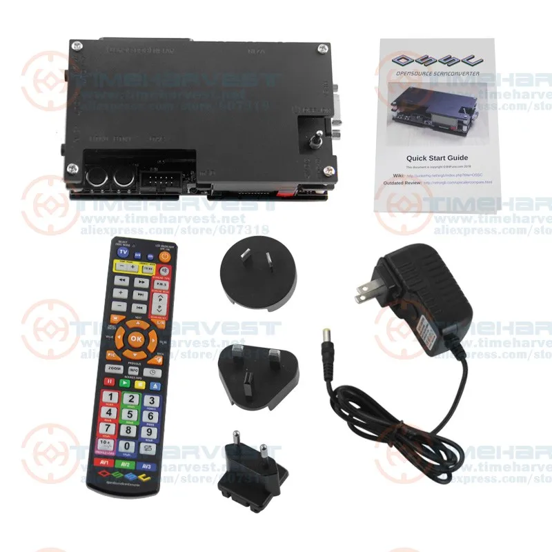 Конвертер OSSC HDMI для игровых консолей в стиле ретро PS1 2 Xbox Sega Atari Nintendo штепсельная
