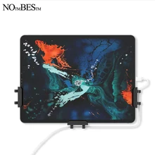 Держатель для планшета, настенное крепление, подставка для iPad, поддержка, кабели для хранения iPhone/samsung Galaxy/kindle paperwhite и домашний крючок, вешалка