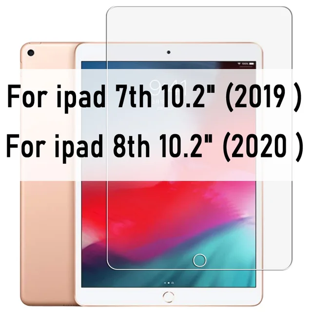 9H Tempered Glass For iPad 10.2 inch 2019 2.5D Full Cover Screen Protector For iPad Pro 11 Air 2 3 MiNi 5 4 3 2 2017 2018 Glass For ipad 10.2 inch