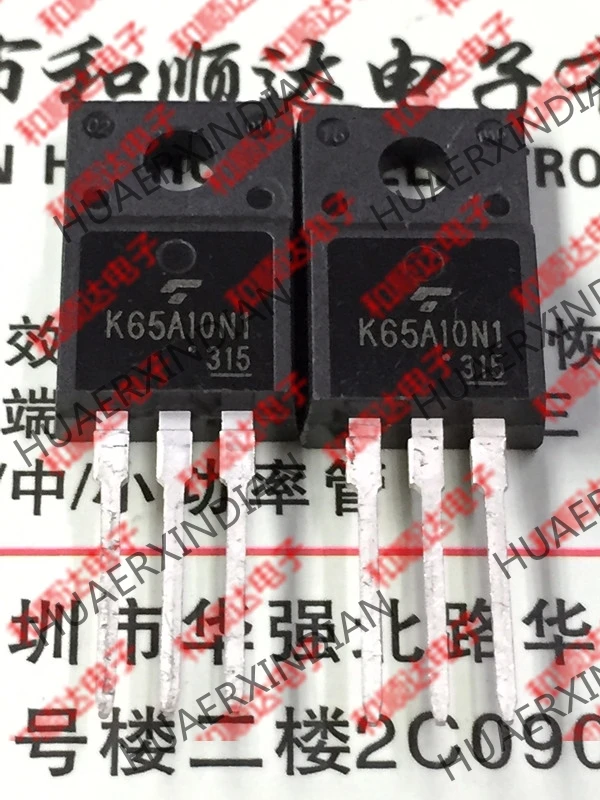 20 шт./лот TK65A10N1 K65A10N1 TO-220F 100V 65A