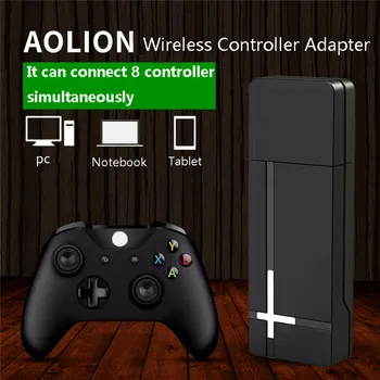 

PC Wireless Controller Adapter USB Receiver Dongle for XBOX ONE Controller for Windows 7/8/10 Laptops Accessories
