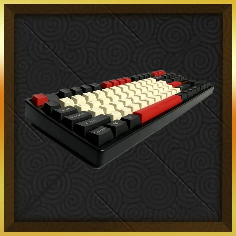 E87C Mehcanical Gaming Keyboard PBT Keycaps LED White Backli MX Blue/Red/Brown/Black Switch Hot Swappable All Keys Anti-Ghosting