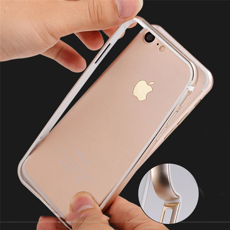 Роскошный тонкий модный металлический бампер для iPhone 11 Pro Max Xs Xr X 6 7 8 Plus