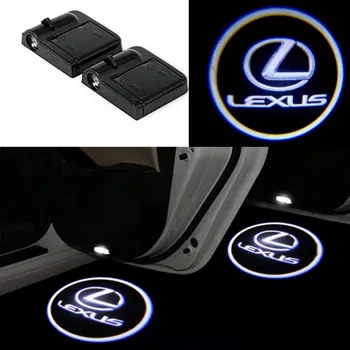 

Car Shadow Door Light Wireless Laser Projector Logo Led Welcome Lamp for Lexus IS200 IS250 ES ES250 ES300 NX300 RX Accessories