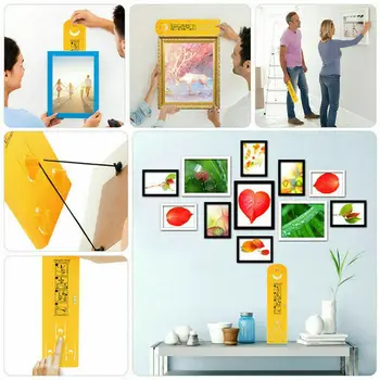 

Picture Frame Hanger Easy Wall Hanging Tool Hang Level Home Decor DIY Easy
