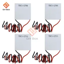 Радиатор Термоэлектрический охладитель охлаждающий Пельтье пластина Пельтье TEC1-12705 12706 12710 12715 Пельтье Модуль