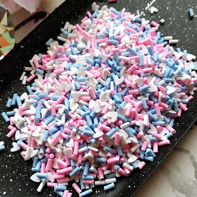 Счастливые обезьяны 15 г Fimo Mix Slime добавки поставки сердца звезда Полимерная глина DIY Набор спринклеры для облака прозрачный кристалл слизи глина