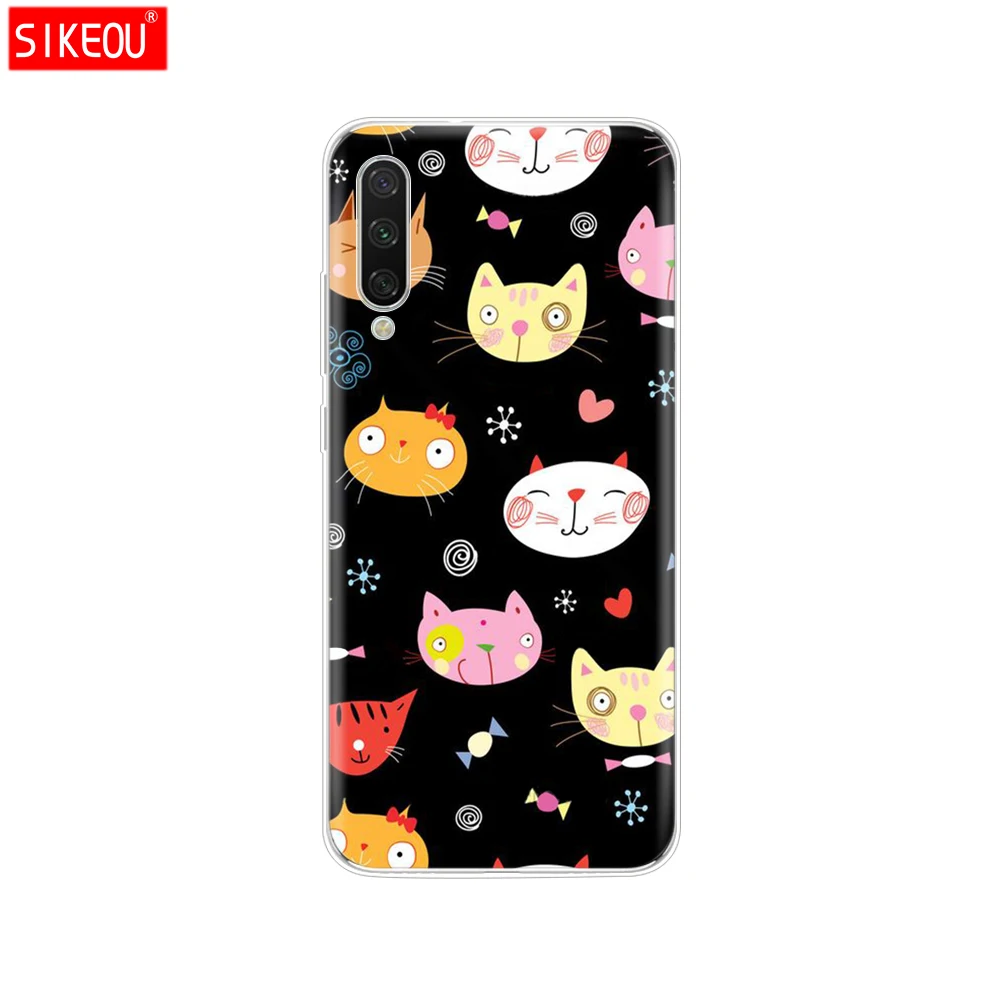 34207 Силиконовый чехол для Xiaomi mi A3, чехол с полной защитой, мягкая задняя крышка из ТПУ, чехол для телефона s для Xio mi A3, бампер, кошечка, тигр - Цвет: 34207