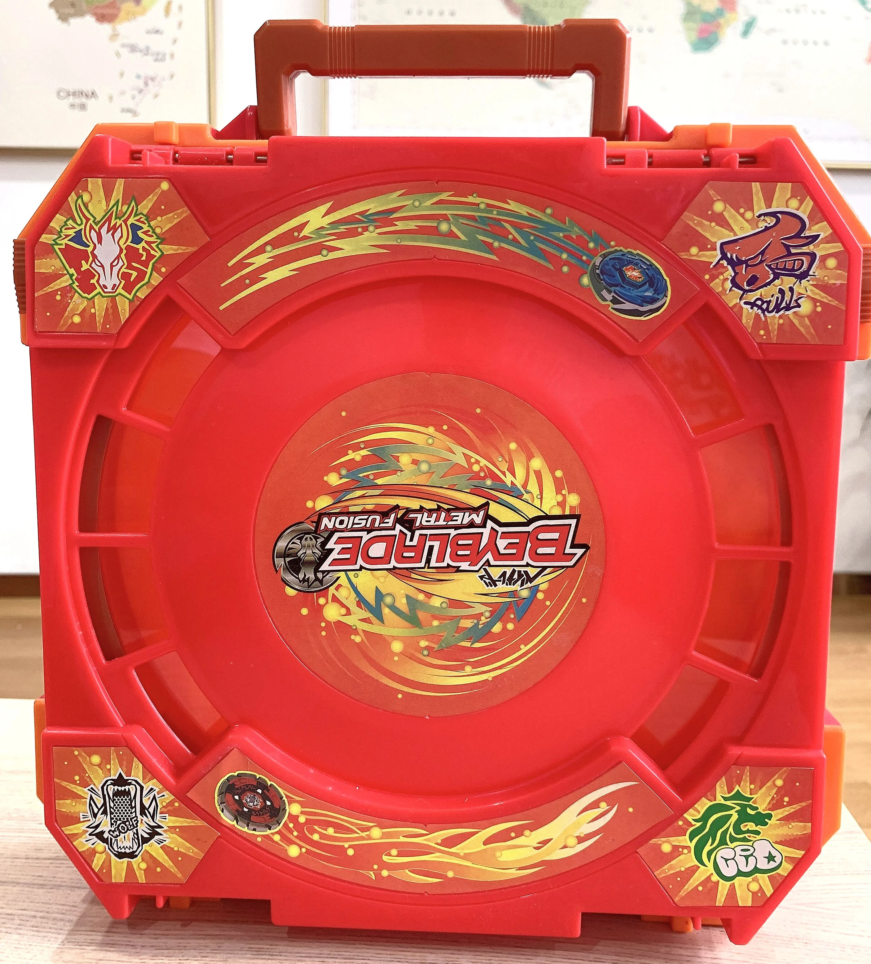 Metal Beyblade Mobile Stadium Arena 