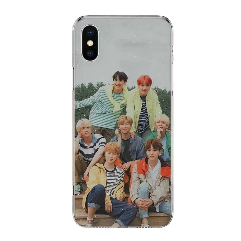 Корейский популярный KPop team Comic чехол для телефона чехол с сердцем для Apple iPhone 11 Pro Max 7 8 6 6S Plus+ X XS MAX XR SE 5S 5 Чехол