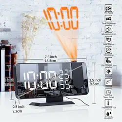 Creative LED Digital Alarm Clock Watch Table Electronic Radio Up Projector Wake FM Alarm Clocks Time Snooze Desktop Functio Deco Creative LED Digital Alarm Clock Watch Table Electronic Radio Up Projector Wake FM Alarm Clocks Time Snooze Desktop Functio Deco
