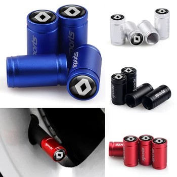

Car Styling 4PCS Auto Fit For Renault Megane 2 Duster Logan Captur Clio Laguna 3 Fluence Kadjar Car Wheel Tire Valve Caps Case