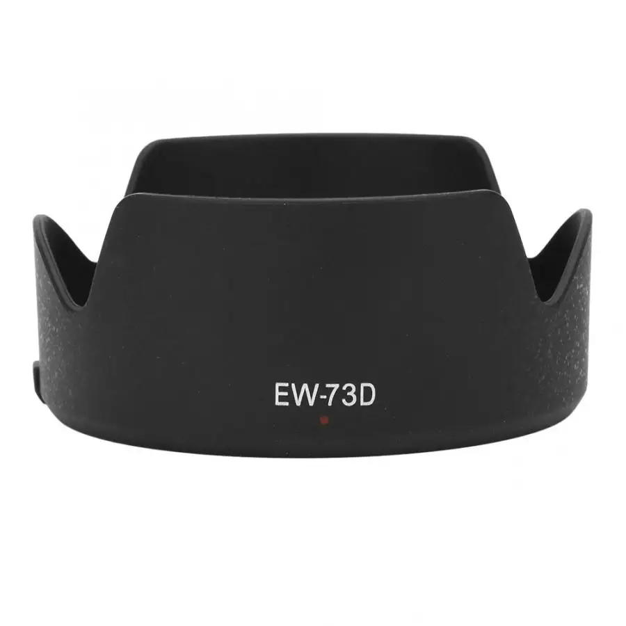 EW-73D качественная пластиковая бленда объектива камеры для Canon EF-S 18-135 мм f/3,5-5,6 IS USM пластиковая бленда объектива