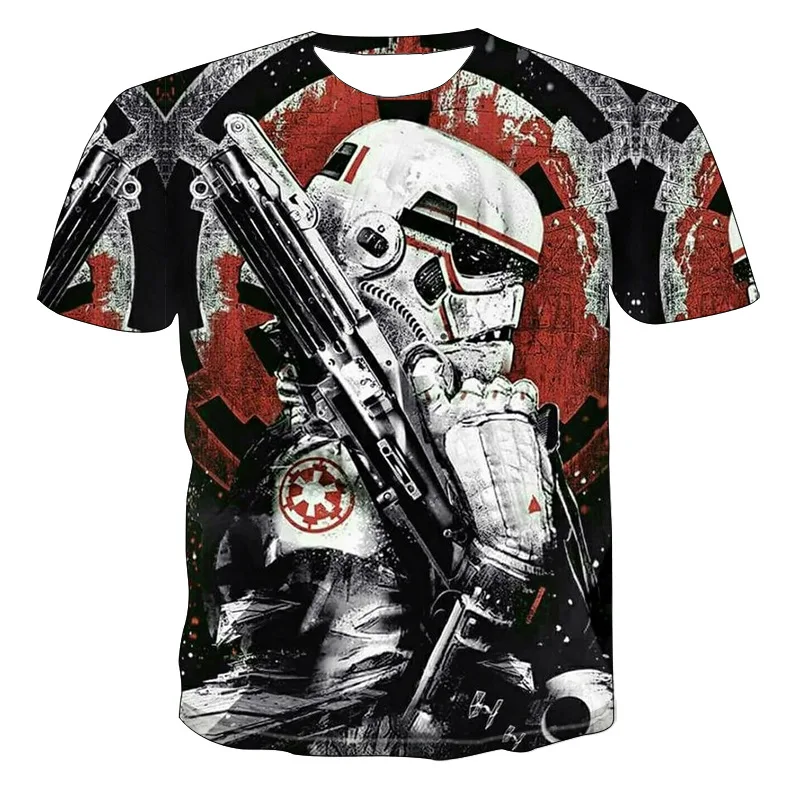 

Hip Hop 3D Star Wars Printed T Shirt Men Tee Tops Famous Movie Design Tee Shirt For Male Summer Short Sleeve TShirt Homme