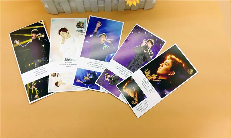 Dimash наклейки на открытку, набор, китайский певец, картинка, книга, открытка, подарок на Рождество и год