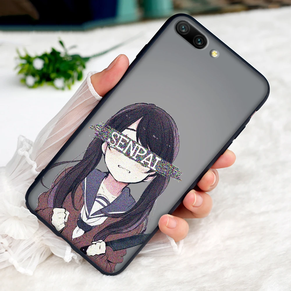 7 Sugoi Senpai аниме Waifu мягкий чехол для huawei Honor View 20 9X Pro P smart Z plus P20 Y9 Prime Nova 5i 4 Lite - Цвет: 7