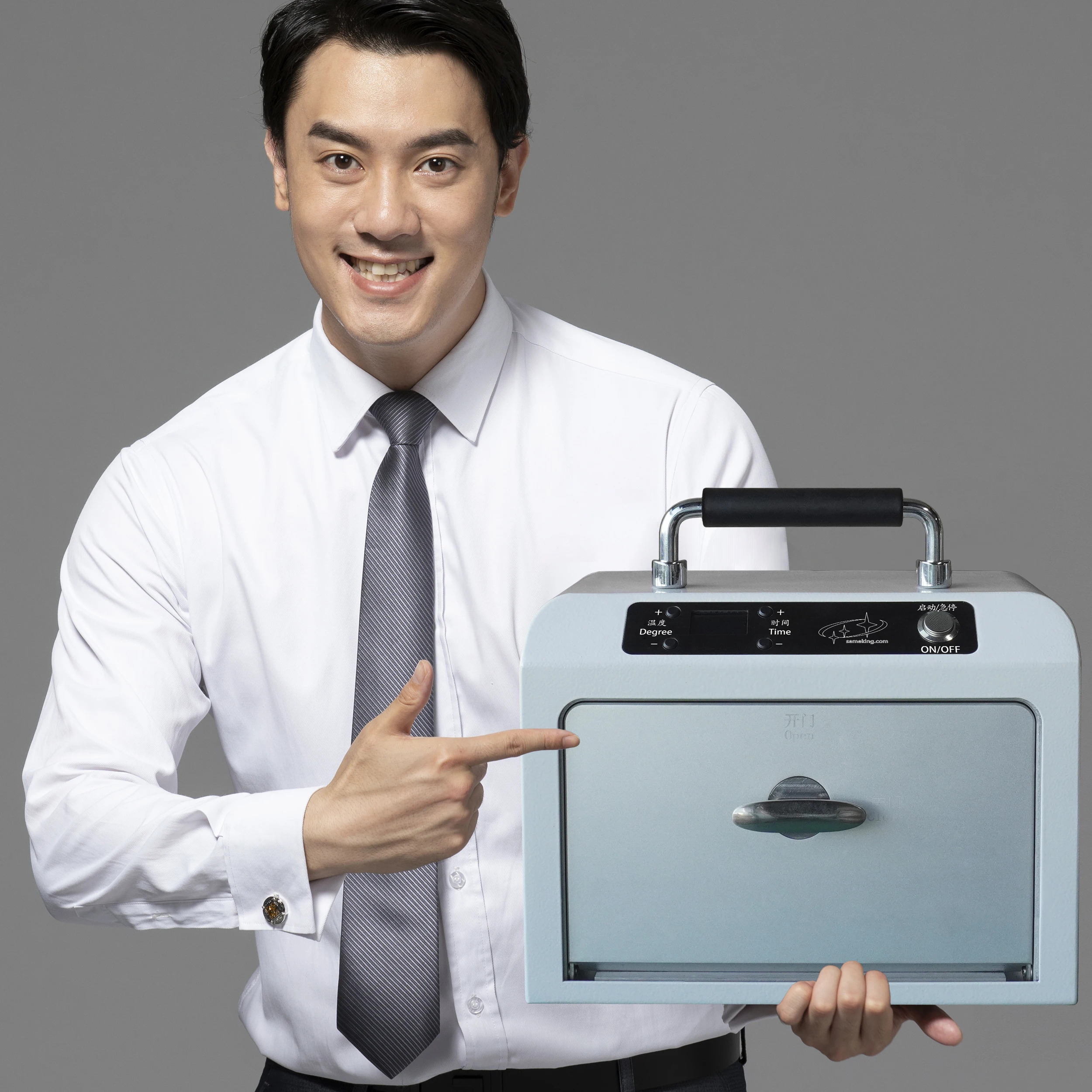 7 Inch Screen LCD Air Bubble Remover Machine