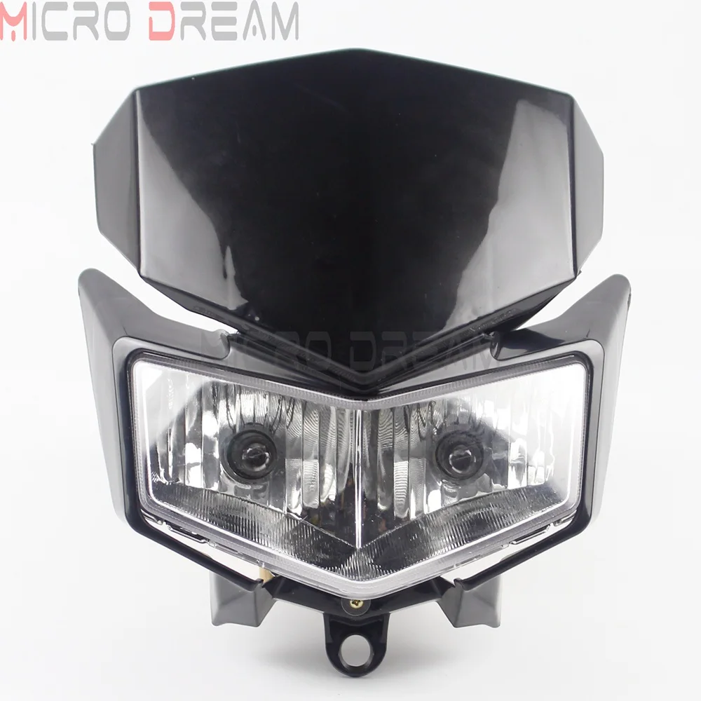 Мотоцикл Внедорожный двойной Двойная фара для KAWASAKI KLX 250 250S 250SF d-трекер X 250 Байк фары для мотокросса обтекатель