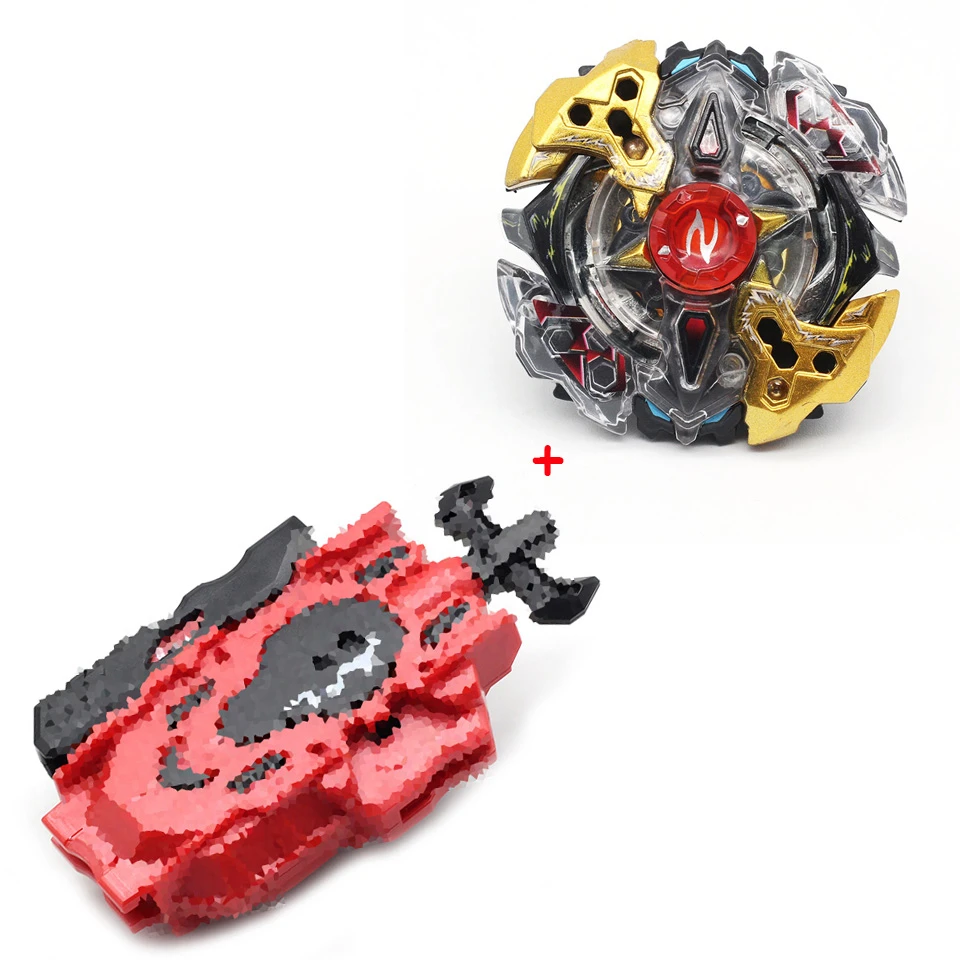 b90 Launcher Beyblade Burst B145 B144 B143 B142 B140 с левым правым двухсторонним проводным пусковым устройством металлический бустер Топ стартер гироскоп спиннинг игрушка для боя - Цвет: b90 Launcher