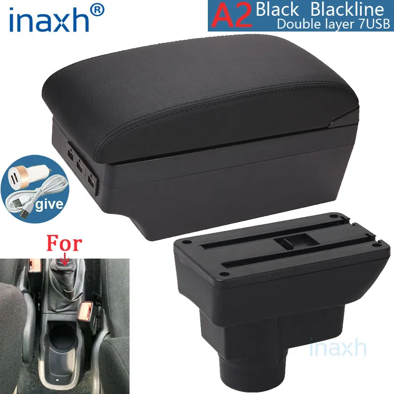 Double Layer Armrest Box For Corsa D 2006-2014 Center Console