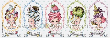 

HH Bonnie Rabbit - Birthday cross stitch kit Animal cotton thread Love lock canvas stitching embroidery SODA G76
