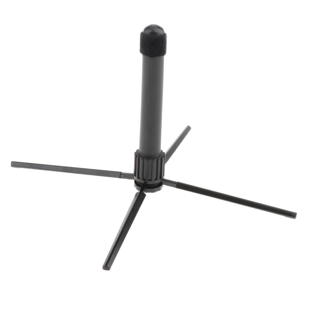 Foldable Flute Clarinet Stand Portable Black for Flute Clarinet Parts Accs