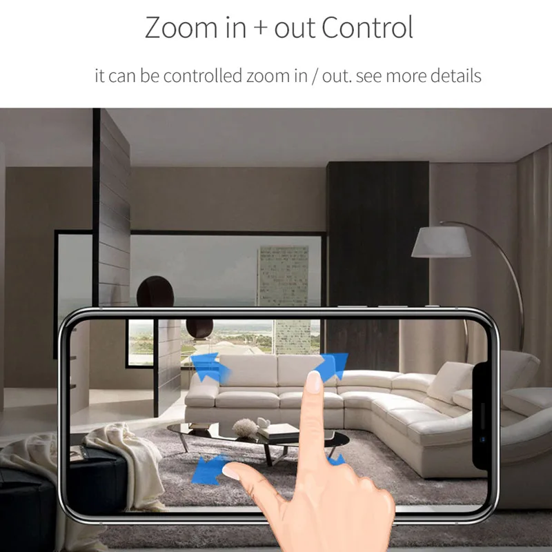 INQMEGA 4X Zoom PTZ IP камера 1080P наружная скоростная купольная беспроводная безопасность