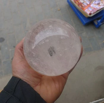 

+++---515+++ NATURAL Inclusion QUARTZ CRYSTAL SPHERE BALL
