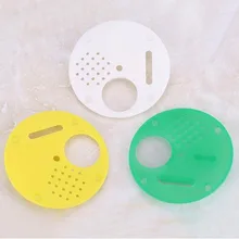 12 шт. Apicoltura пластиковая коробка для улей прочная пчелиная Удобная вентиляционная система доступа гнездо для двери входные ворота Круглый Инструмент для пчеловодства защита