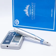 Перманентный макияж цифровой Премиум Charmant тату машина ручка для МТС Перманентный макияж микроблейдинг картридж иглы лайнер шейдер