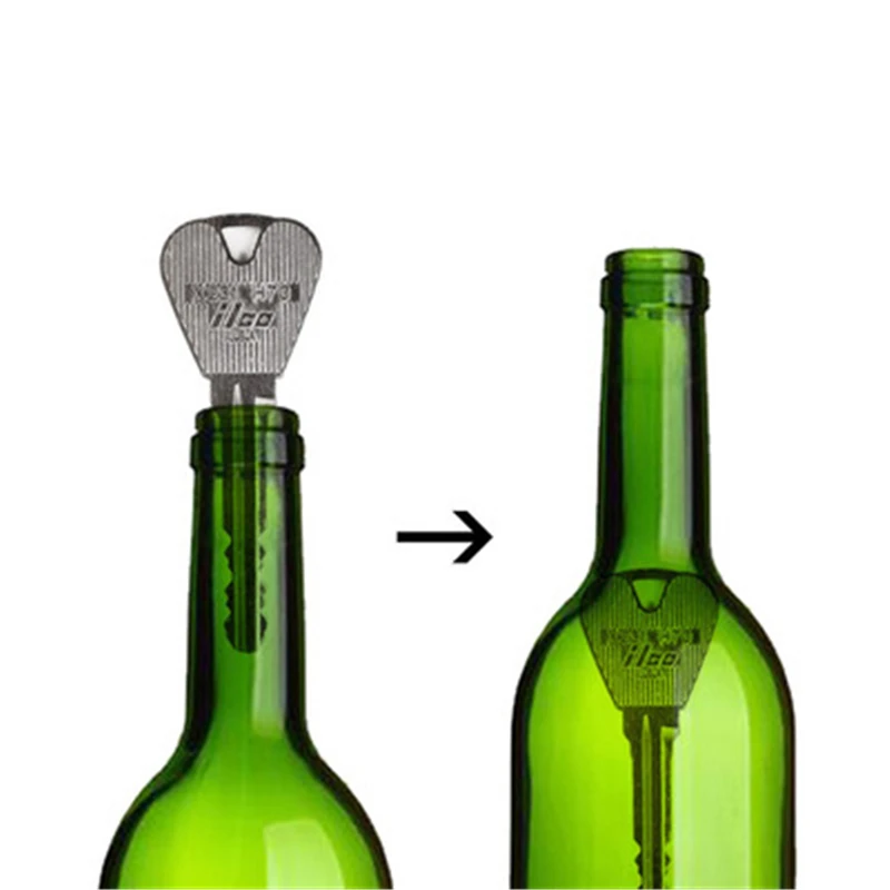 

New Arrival Performance Tricks Magic Trick Toy Folding Key Thru Bottle Props Magic Key Easy To Play