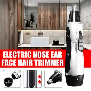 

Portable Electric Nose Hair Trimmer Nose Clipper Battery Powered for Razor Ear Hair Removal Face Care Shaving Razor for Men