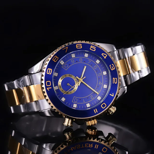 Новинка 2019 брендовые автоматические часы для мужчин механические с хронографом