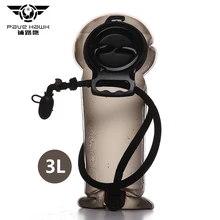 Поливочная банка 3л дорожные сумки чайник тренировочный рот мешок для воды Пешие прогулки альпинистская Беговая армейская туристическая бутылка TPU пищевая