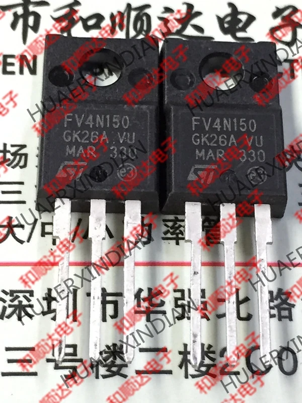 20 шт./лот STFV4N150 TO-220F 1500V 4A
