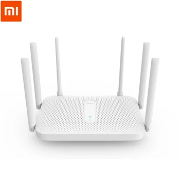 

Xiaomi Redmi AC2100 Router Gigabit Dual-Band Wireless Router Wifi Repeater with 6 High Gain Antennas Wider Coverage Easy setup