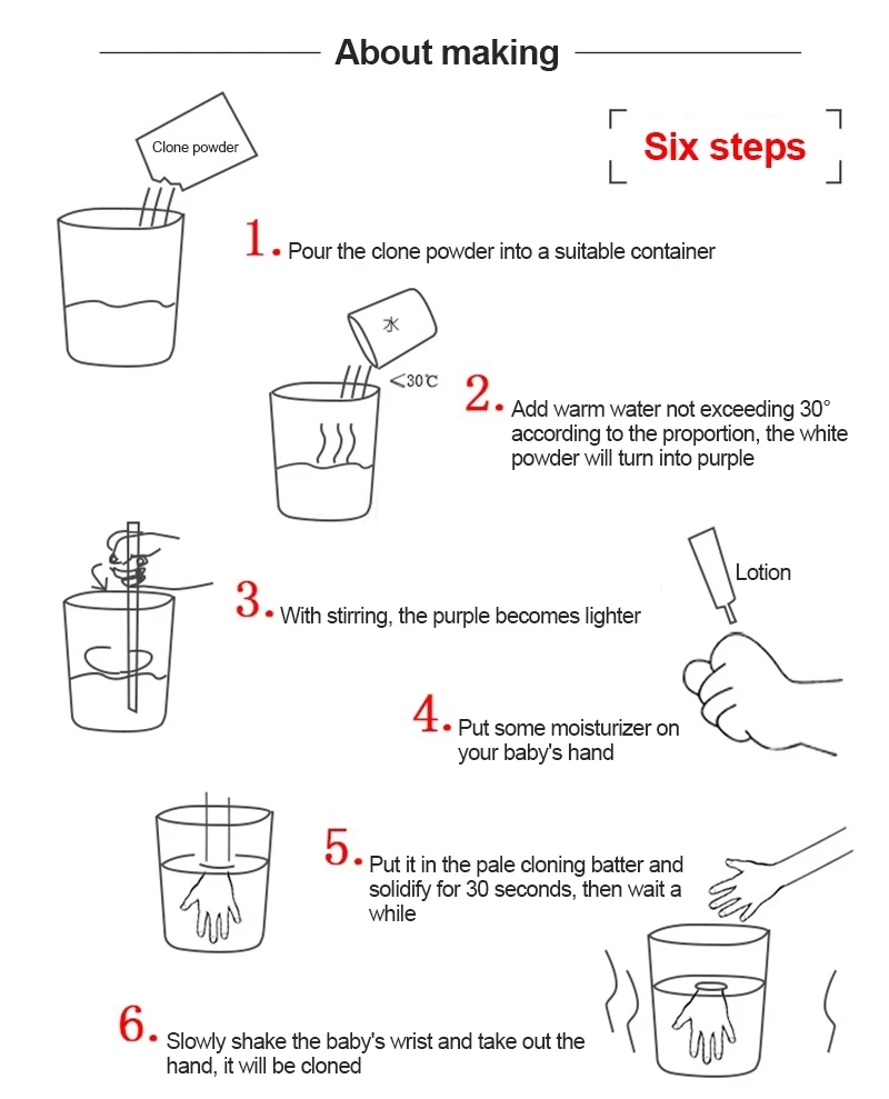 DIY Keepsake Hand Casting Plaster Sculptures Modeling Kit For Couples Hand Crafts For Adults And Children Souvenir Model Plaster 5