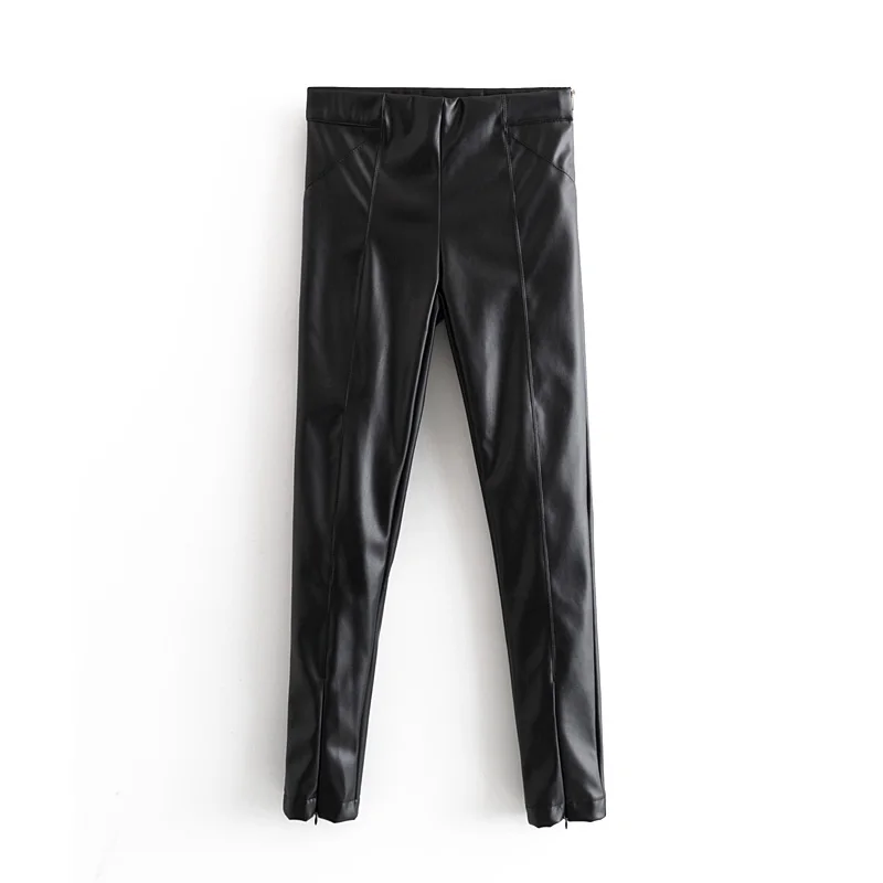 Stylish Faux Leather Pants for Women