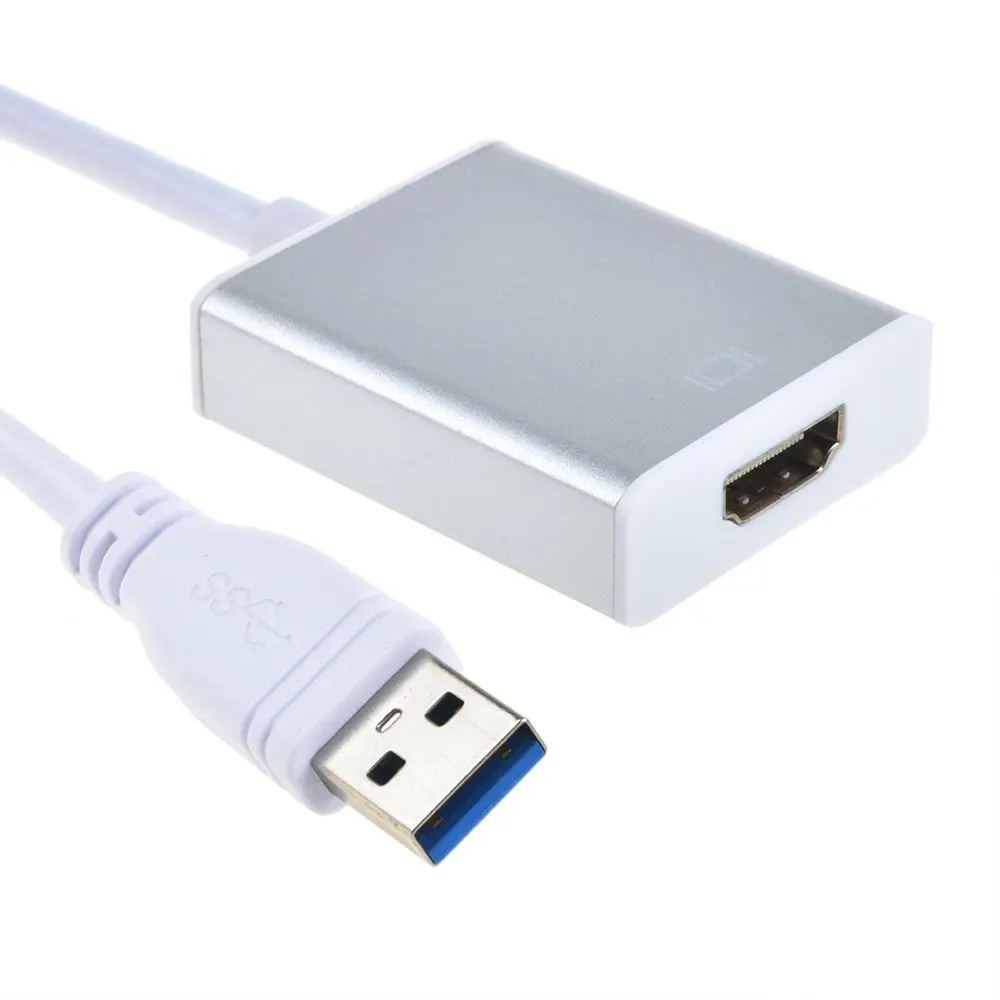 Супер Скоростной USB 3,0 к HDMI адаптер высокой четкости аудио видео конвертер кабель для HDTV HD 1080P