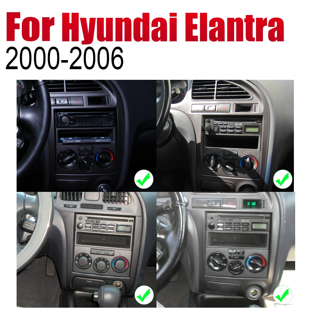 Excellent ZaiXi Android 2 Din Auto Radio For Hyundai Elantra 2000~2006 Car Multimedia Player GPS Navigation System Radio Stereo 2