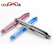 Модернизированные 360 градусов вращения очки для чтения Ультрапортативные Мини тонкие складные очки для очков для пожилых мужчин и женщин