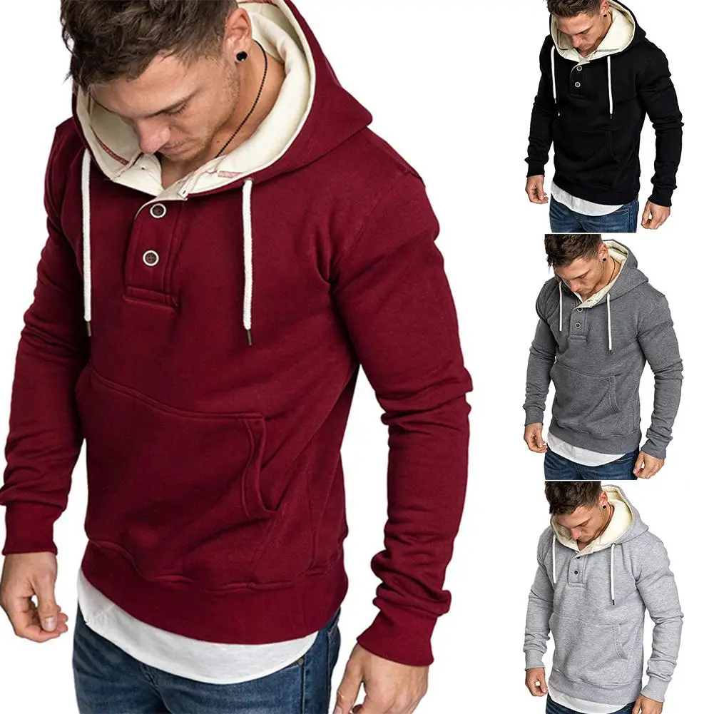 Зимняя куртка мужская 2019 Зимний толстый флисовый плащ с капюшоном кардиган