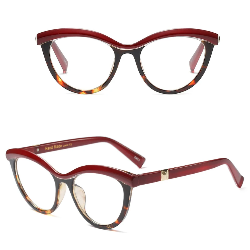 2019 Женские квадратные оправы для очков кошачий глаз женские брендовые