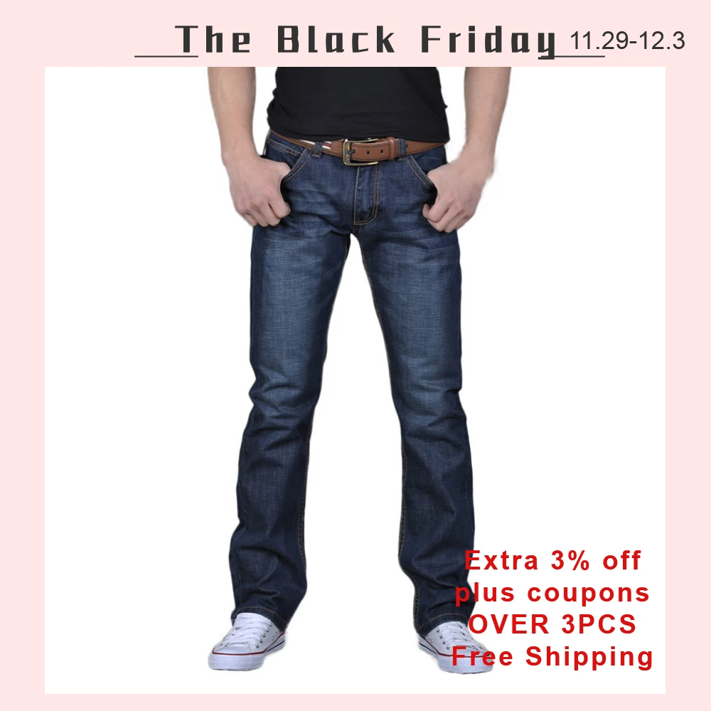 Джинсы мужские повседневные в стиле хип-хоп хлопковые брюки свободного покроя