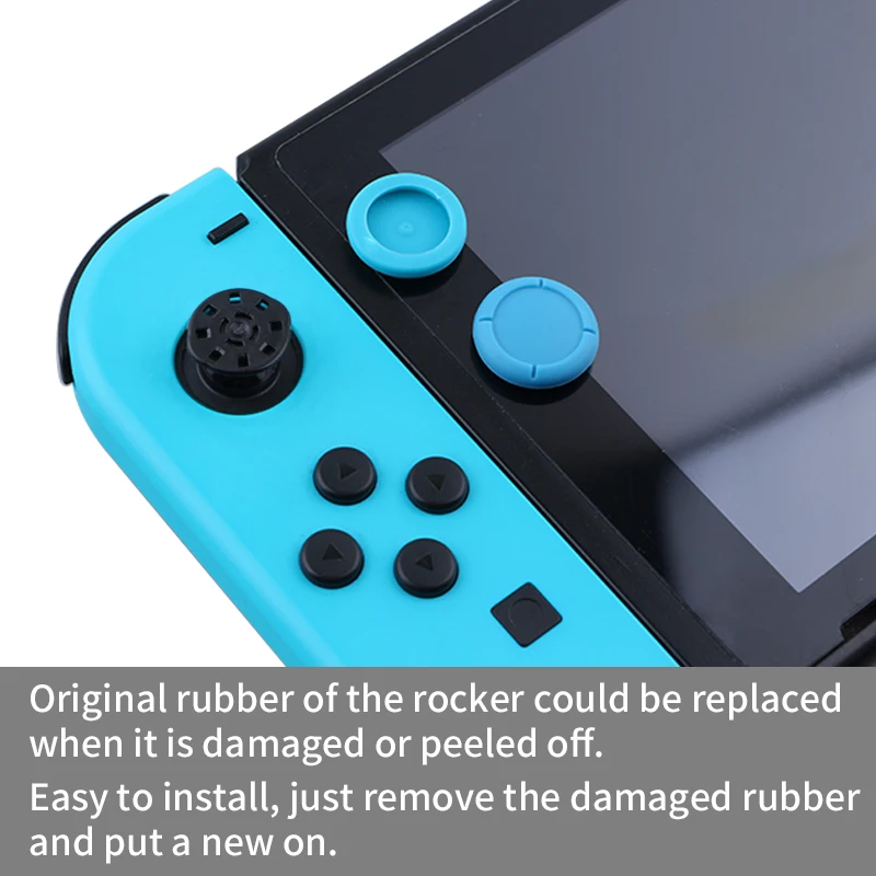 2 шт Joy Con силиконовый джойстик для пальца ручка чехол аналоговые колпачки для nintendo Switch NS Joy-Con контроллер joycon