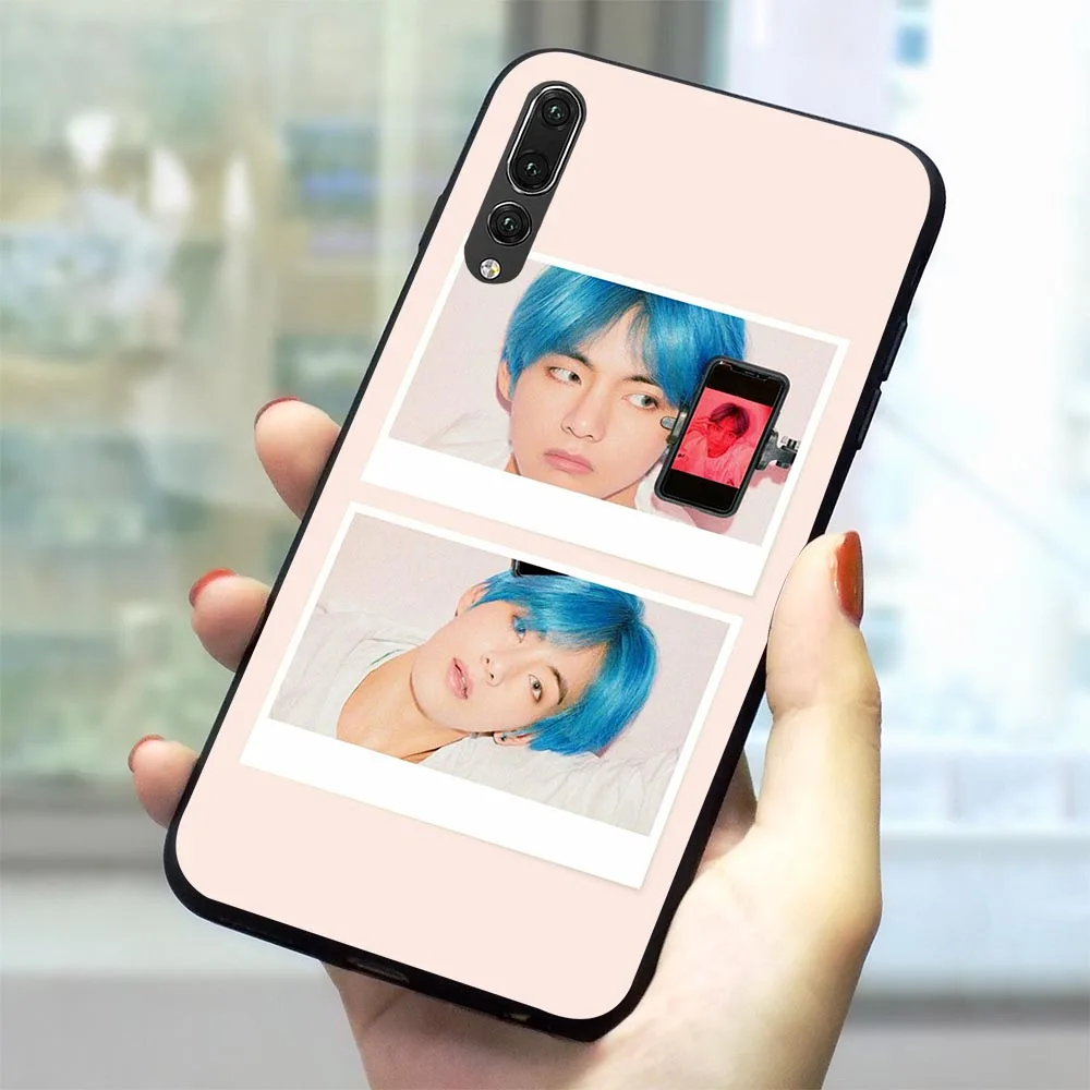 Чехол для телефона Park Jimin Kpop Huawei P9 Lite mini Mate 10 20 PRO P8 P10 P20 P30 Pro P Smart из мягкого ТПУ |