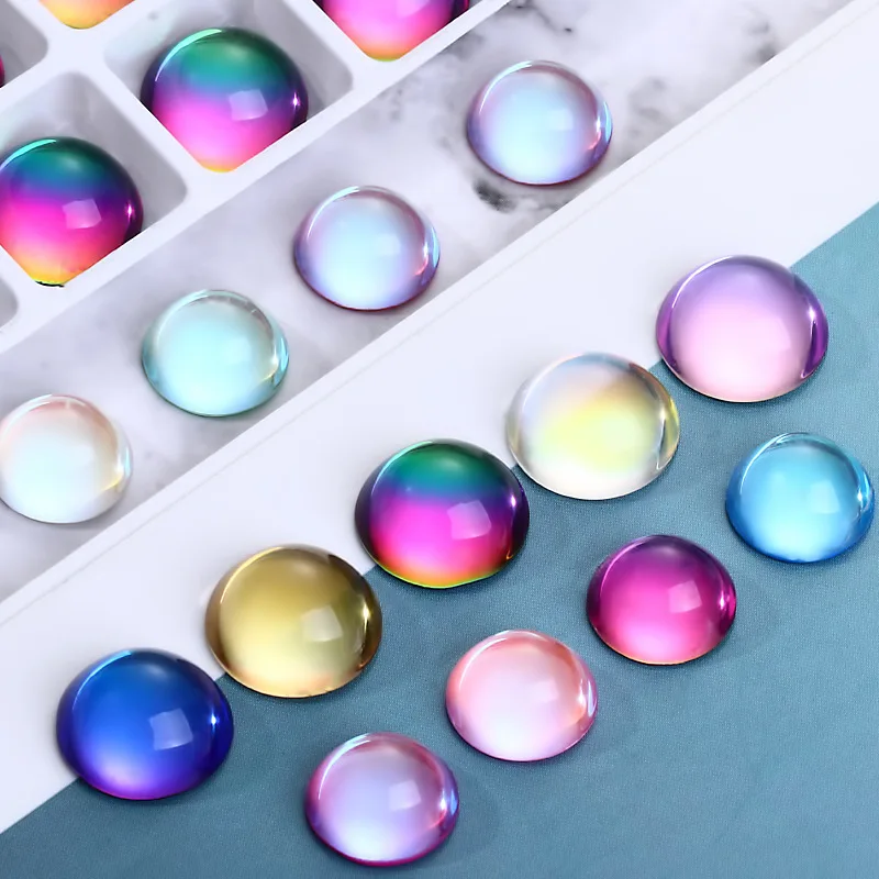 Стразы радужные круглые 4 мм 6 50 шт. | Дом и сад