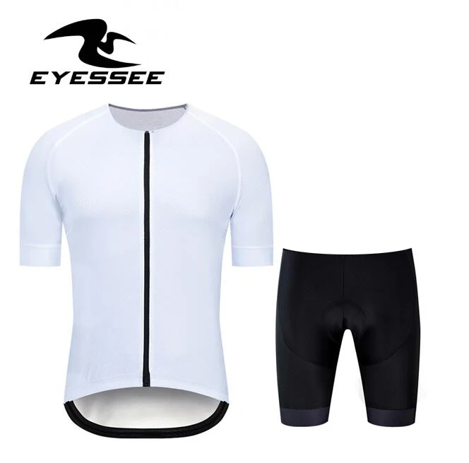 kits EYESSEE, Мужская велосипедная одежда, 9 цветов, летняя, короткий рукав, Джерси, Одежда MTB, комплект одежды, велосипедная одежда, дорожный костюм, одежда для велоспорта - Цвет: kits