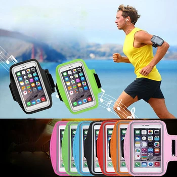 

Universal Sport Running Armband for Iphone X 7 8 6s 6 Plus for Samsung S9 S8 for Xiaomi Arm Band Belt GYM Bag Phone Cases 6 Inch