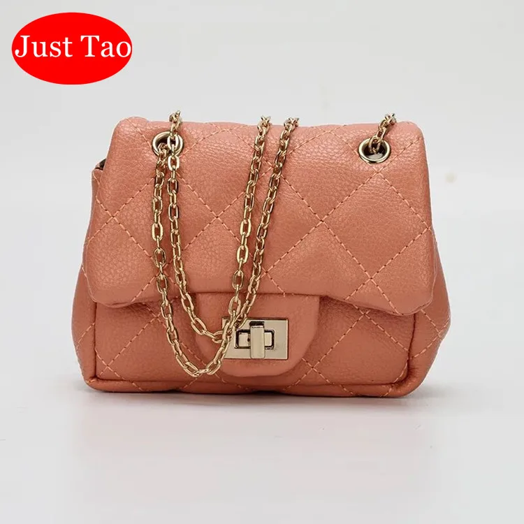 Dark pink Просто Тао! 13 цветов, кошельки, сумки на плечо для детей, мини-сумочки для девочек, маленькие кошельки с леопардовым принтом, JT042 - Цвет: Dark pink
